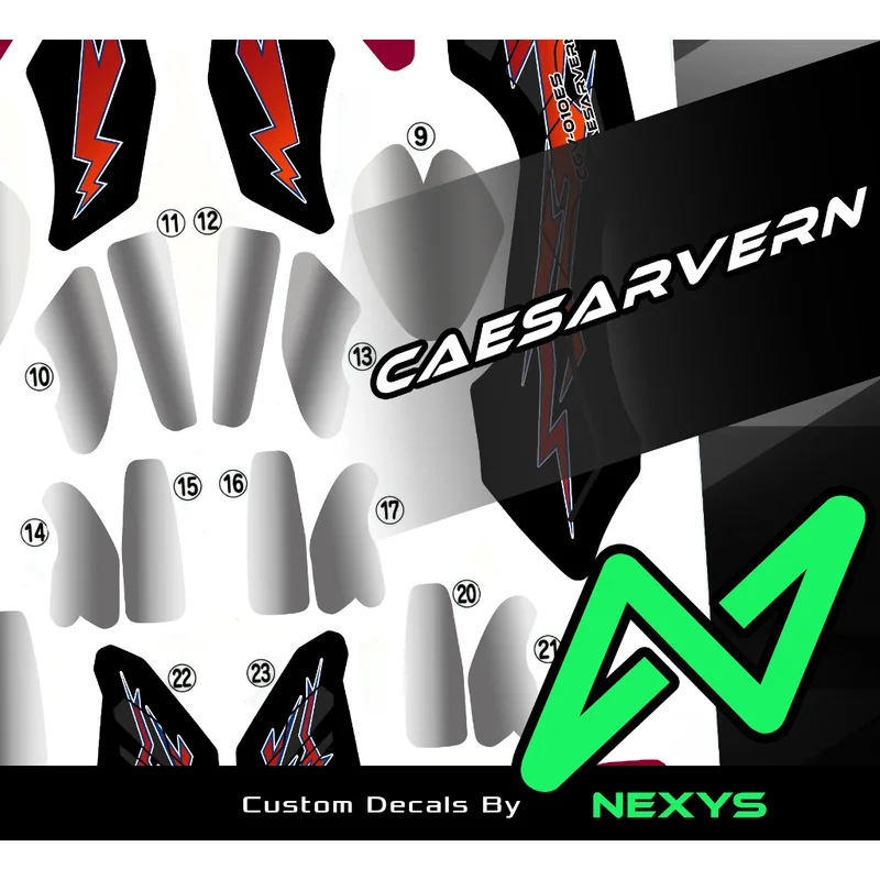 Crush Gear - Caesarvern Sticker