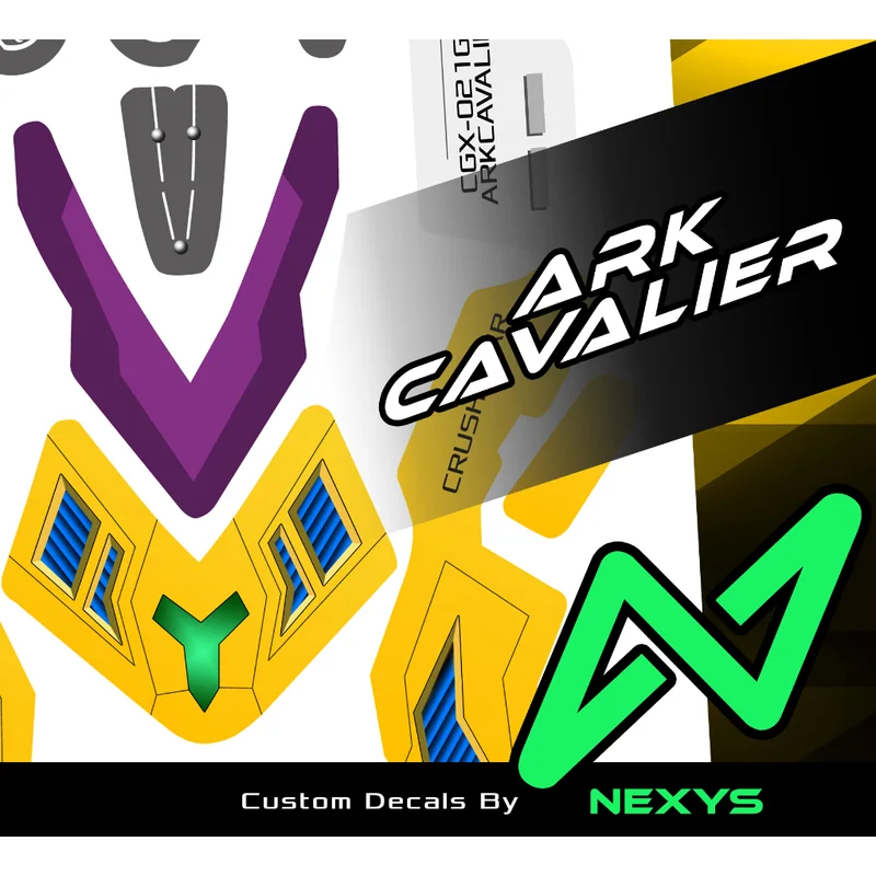 Crush Gear - Ark Cavalier Sticker