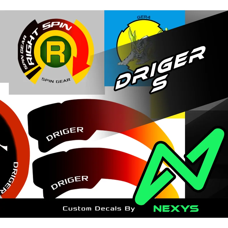 Beyblade Driger S - Sticker