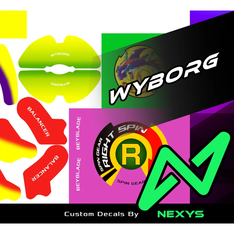 Beyblade Wyborg - Sticker