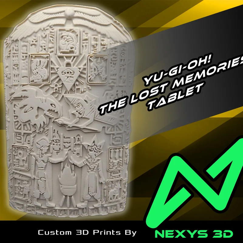 Yu Gi Oh - The Lost Memories Tablet - 3D Printed