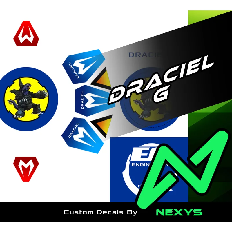 Beyblade Draciel G - Sticker