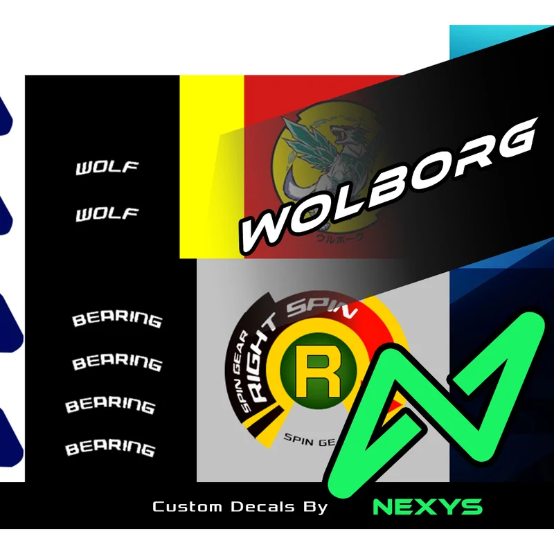 Beyblade Wolborg - Sticker