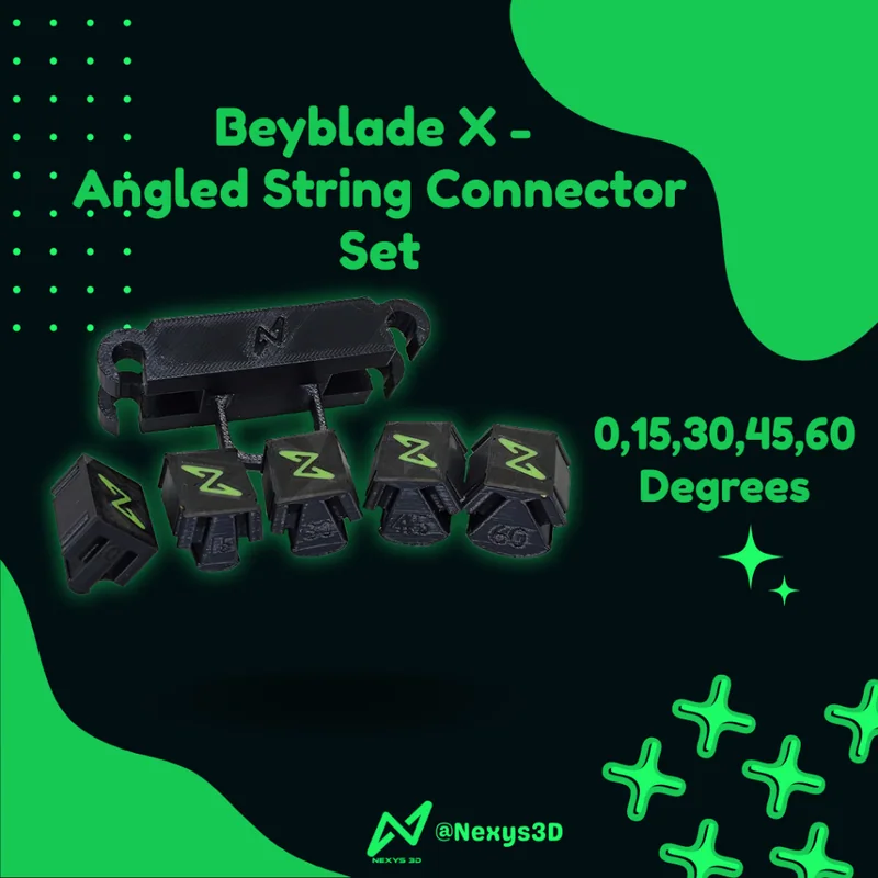 Beyblade X - Angled Connector Set