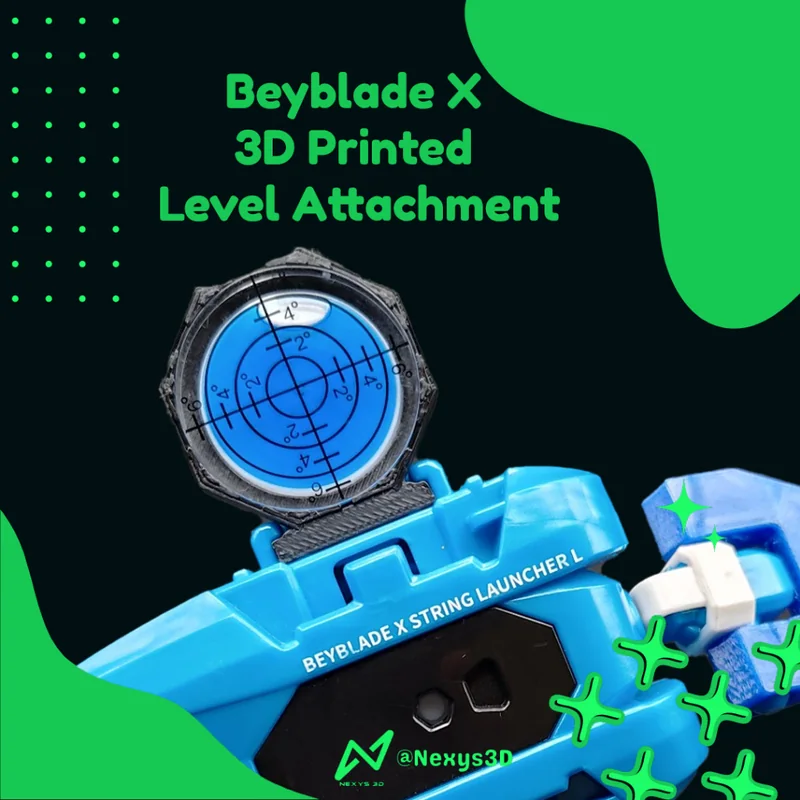 Beyblade X - Level Attachment - 3D Printed