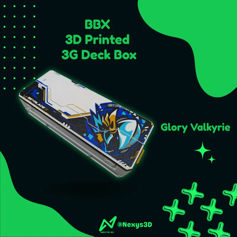 BBX 3D Printed 3G Deck Box Protective Storage Case