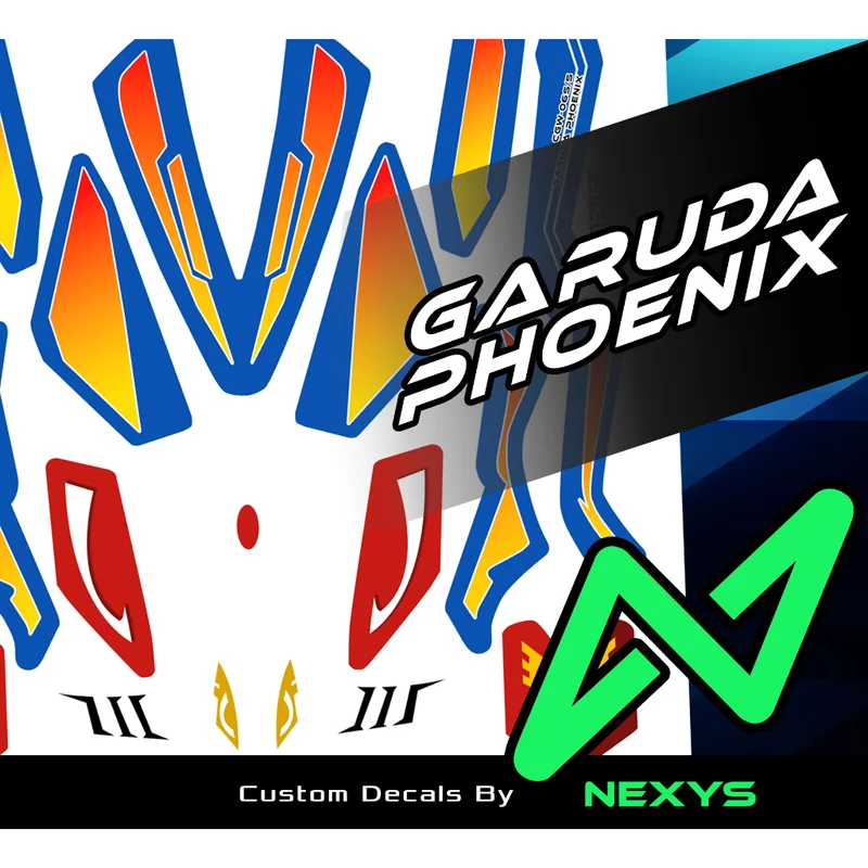 Crush Gear - Garuda Phoenix Sticker