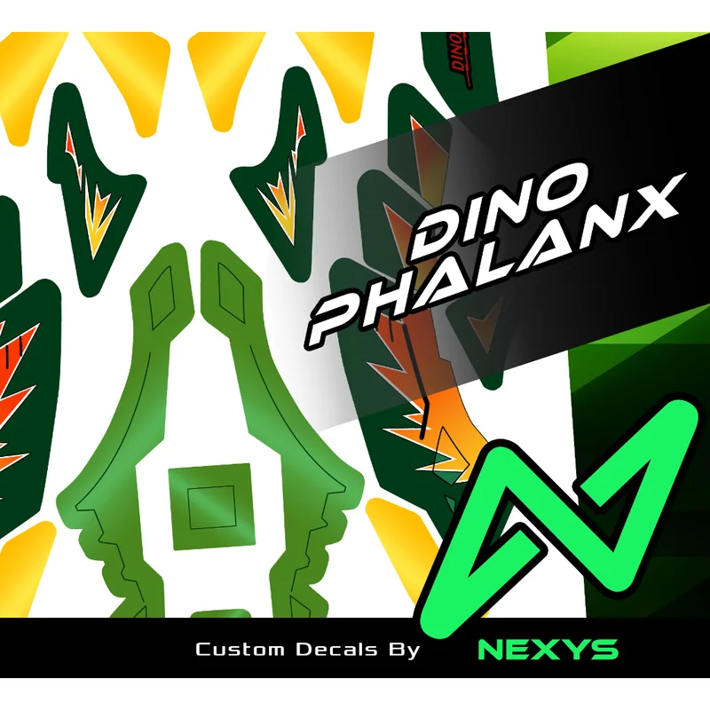 Crush Gear - Dino Phalanx Sticker
