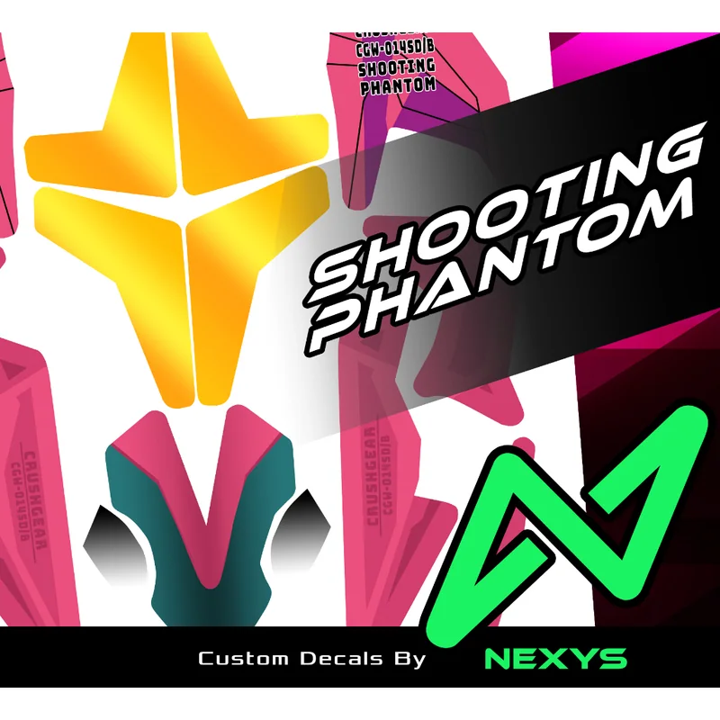 Crush Gear - Shooting Phantom Sticker